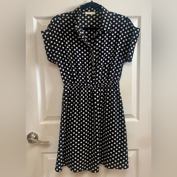Polka dot mini dress - Picture 1 of 2